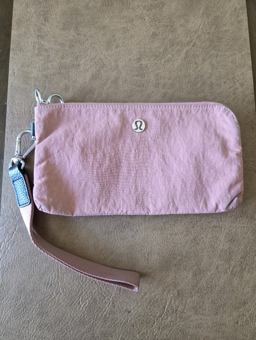 Lululemon Now and Always Pouch Deco Pink Wristlet Wallet - Picture 2 of 7